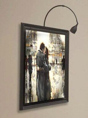 Black Method ML-FM Frame Mounted Picture LED Light Tested in Box w/ remote